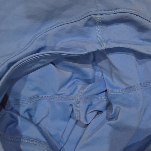 Lilly Pulitzer Luxletic Blue/White Zela Tiered Leisure Skort - Picture 9 of 9